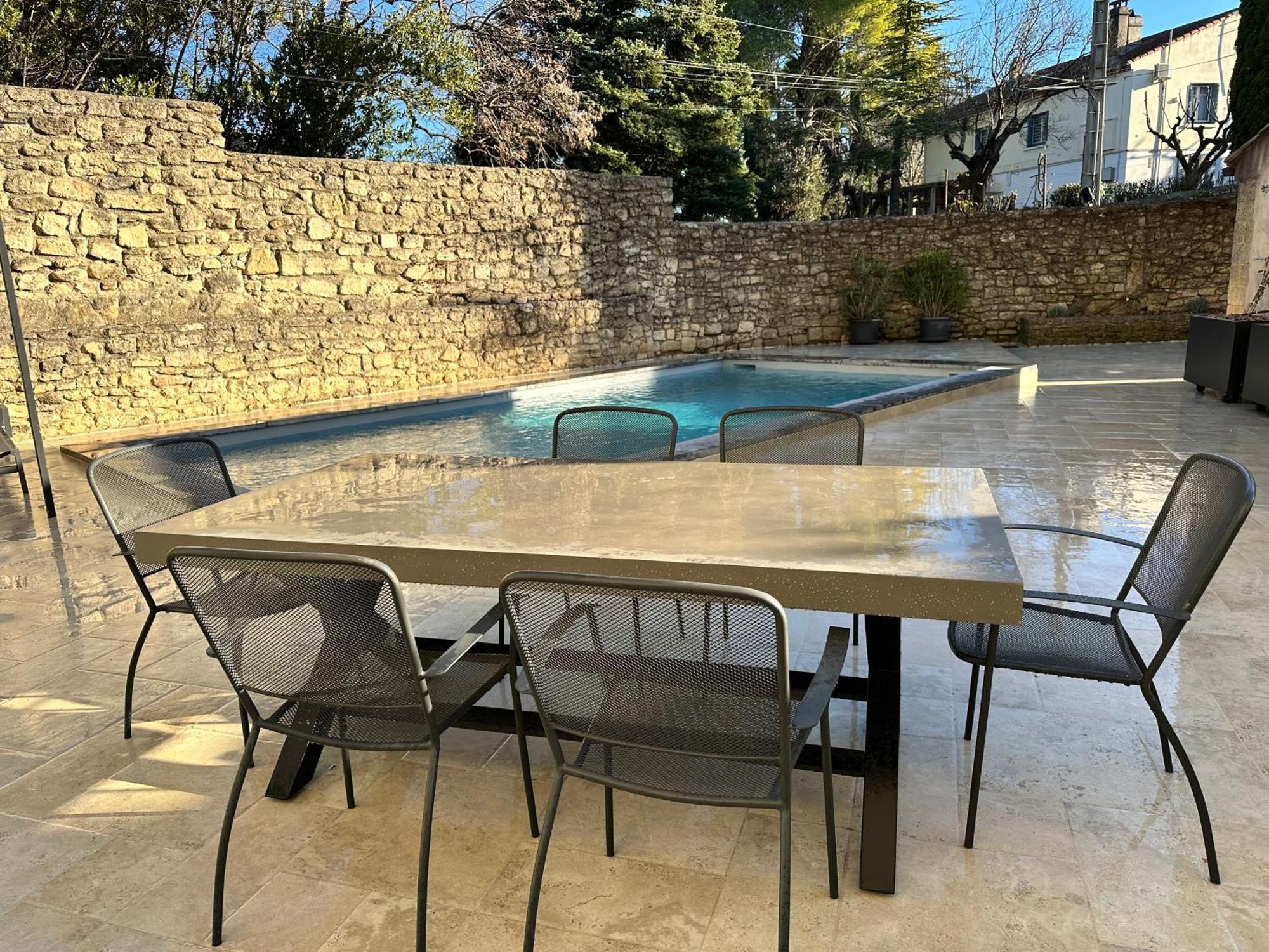 Appartement Avec Piscine Privee Dans Residence Pour 6 Personnes Юзес Экстерьер фото