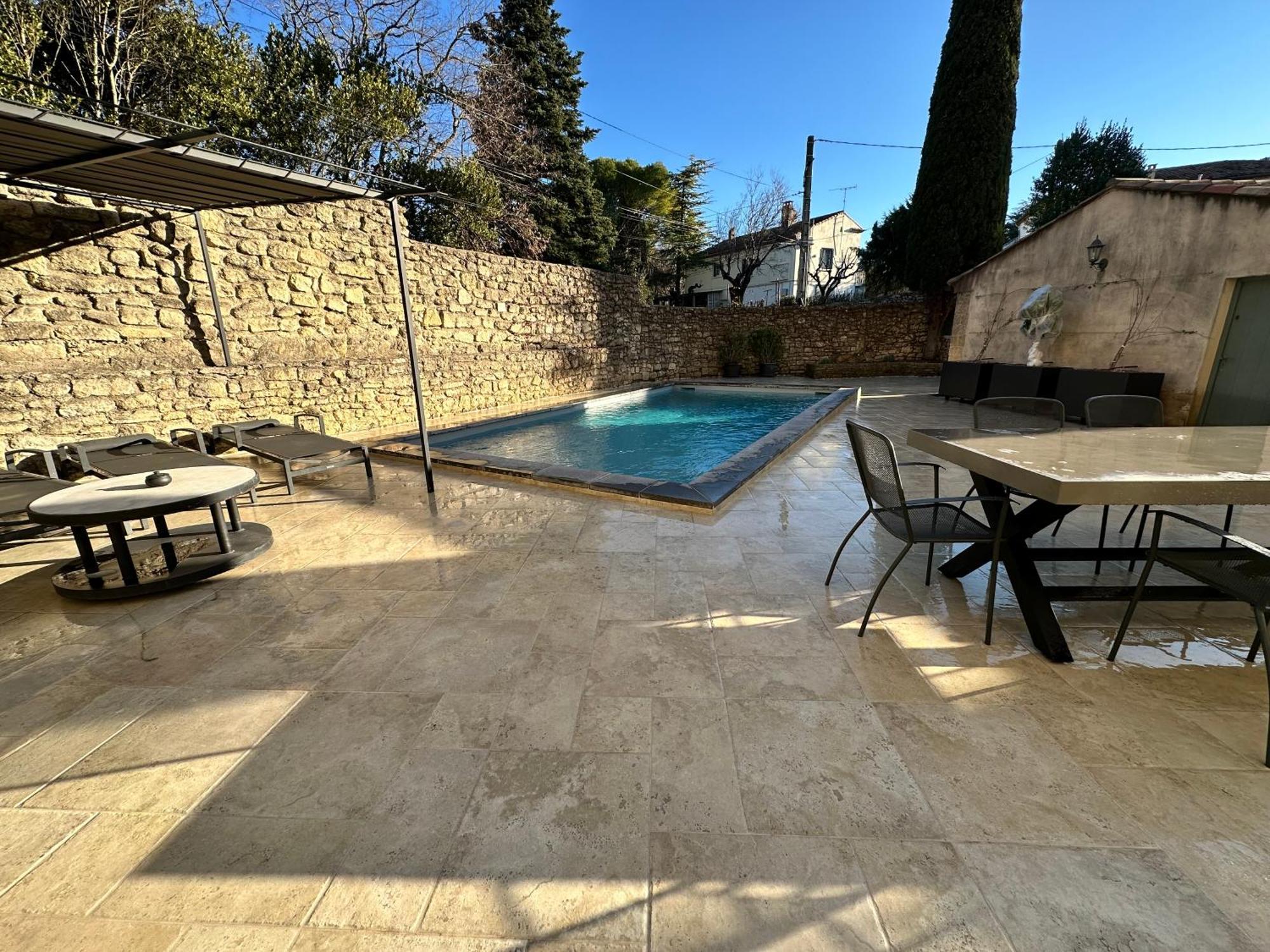 Appartement Avec Piscine Privee Dans Residence Pour 6 Personnes Юзес Экстерьер фото