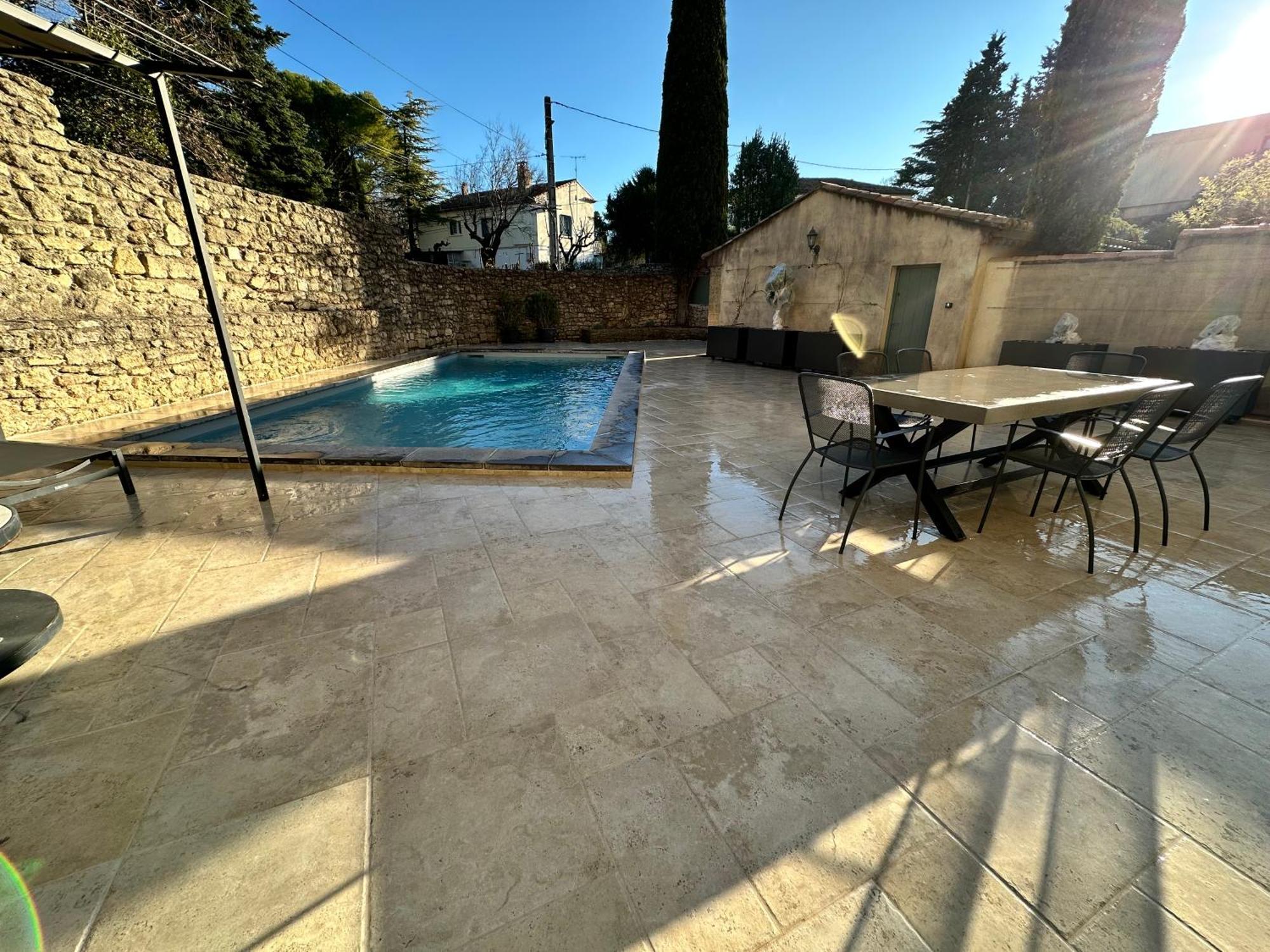 Appartement Avec Piscine Privee Dans Residence Pour 6 Personnes Юзес Экстерьер фото